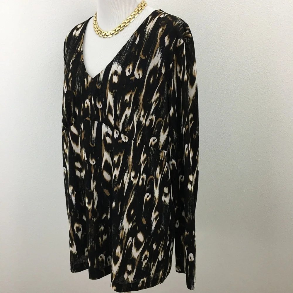 Dana Buchman | Long Sleeve Blouse - Picture 5 of 10